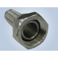 Fêmea métrica 74 graus Cone Assento Swaged Hose Fittings Substituir Parker Fittings e Eaton Fittings